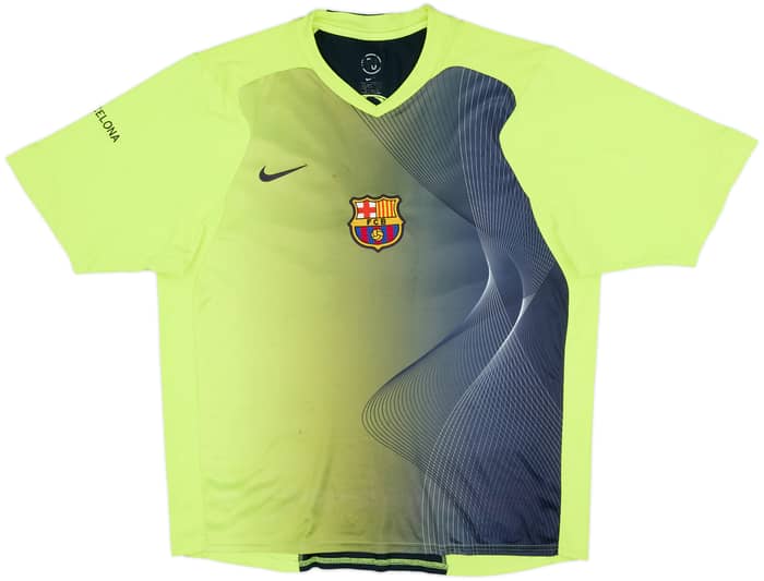 2005-06 Barcelona Nike Training Shirt - 6/10 - (L)