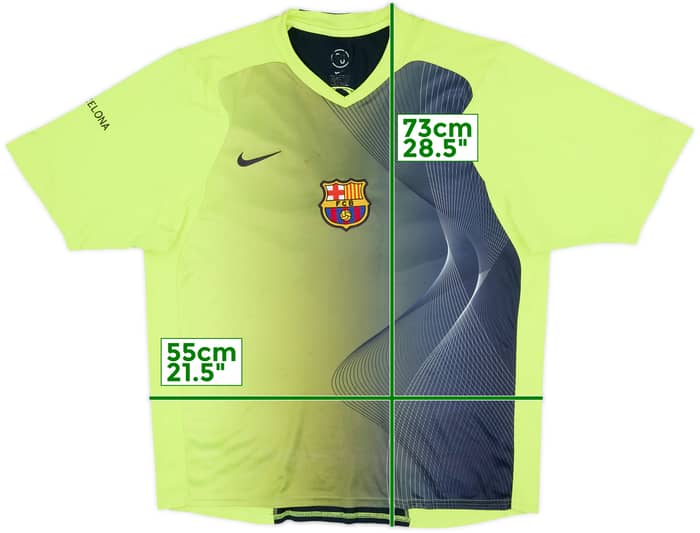 2005-06 Barcelona Nike Training Shirt - 6/10 - (L)