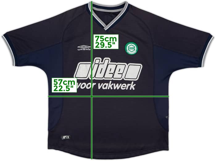 2001-02 Groningen Umbro Training Shirt - 5/10 - (L)