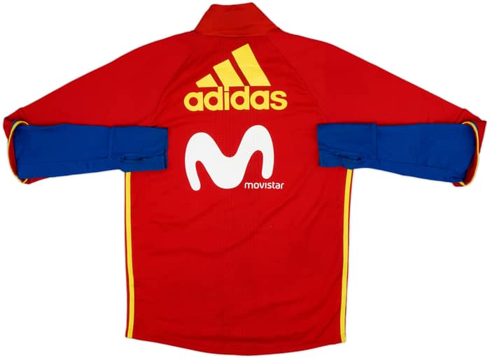2015-16 Spain Player Issue adidas Drill Top - 6/10 - (M)