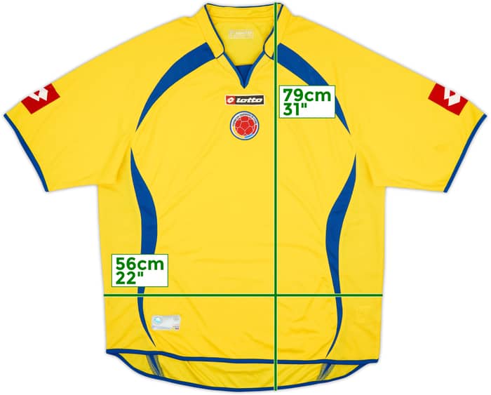 2006-07 Colombia Home Shirt - 8/10 - (XL)
