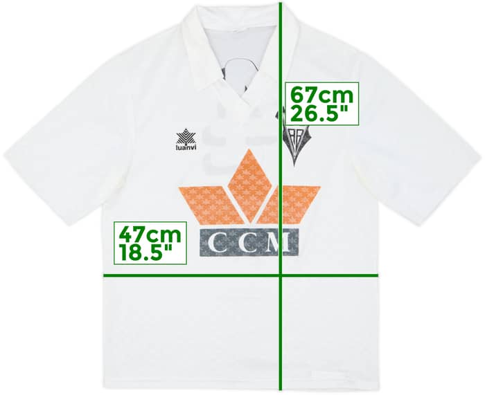 1994-95 Albacete Home Shirt #4 - 9/10 - (XS)