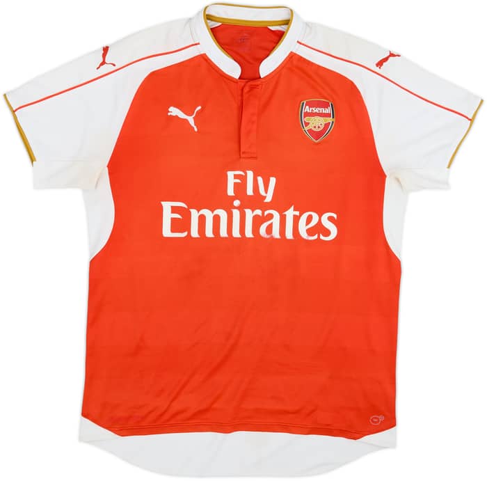 2015-16 Arsenal Home Shirt Arteta #8 - 5/10 - (L)