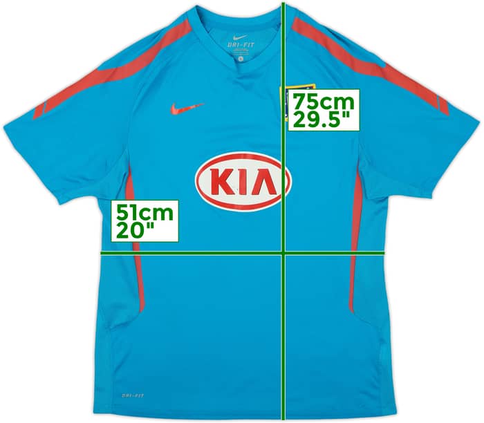 Camiseta de entrenamiento Nike del Atletico Madrid 2010-11 - 6/10 - (L)