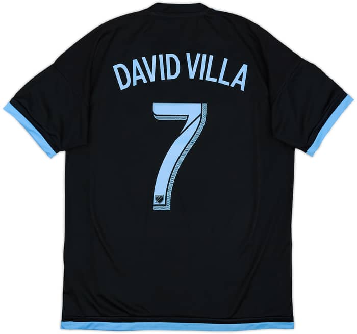 Camiseta de visitante del New York City 2015-16 David Villa #7 - 9/10 - (M)