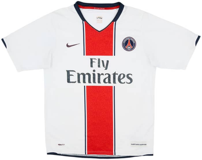 Camiseta de visitante del Paris Saint-Germain 2007-08 - 5/10 - (S)