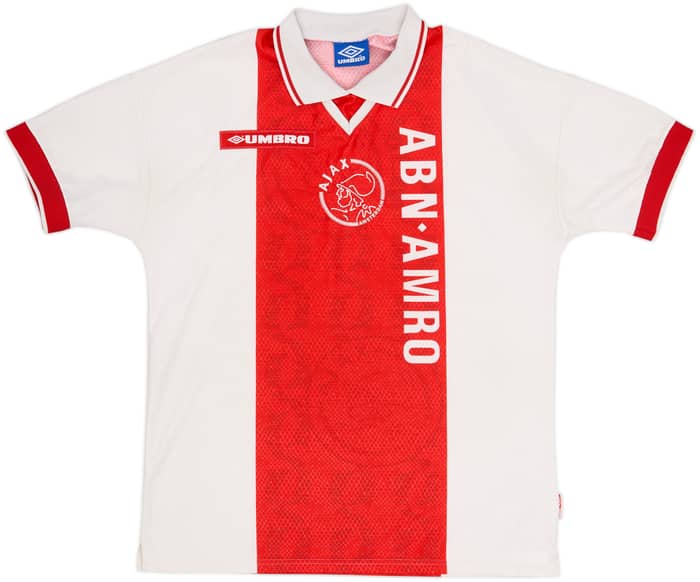 1998-99 Ajax Home Shirt F.De Boer #4 - 8/10 - (XL)