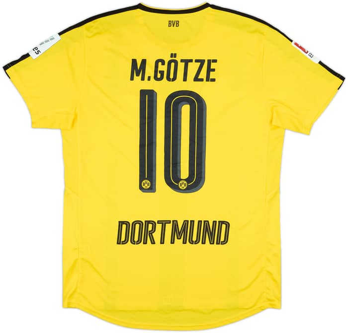 Camiseta de local del Borussia Dortmund 2016-17 M.Gotze #10 - 9/10 - (L)