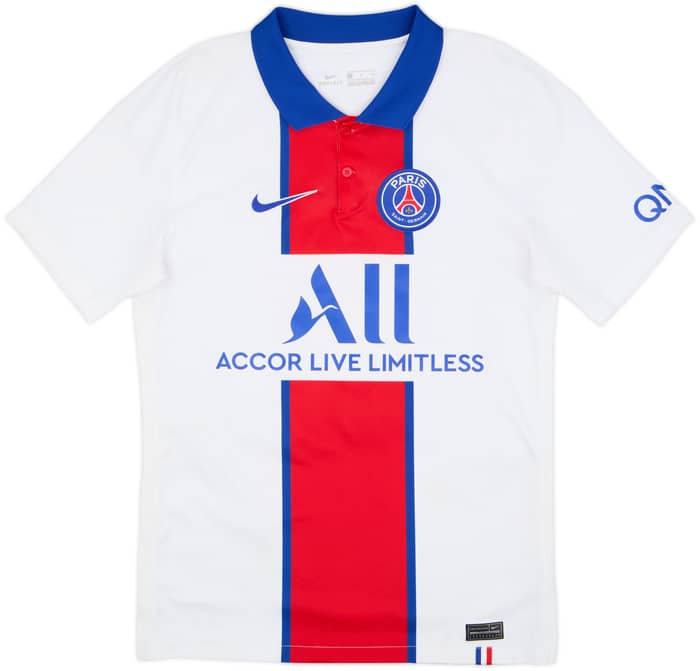 Camiseta de visitante del Paris Saint-Germain 2020-21 Neymar Jr #10 - 6/10 - (S)