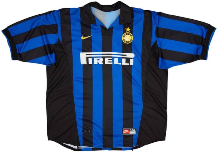 1998-99 Inter Milan Home Shirt Ronaldo #9 - 7/10 - (XXL)
