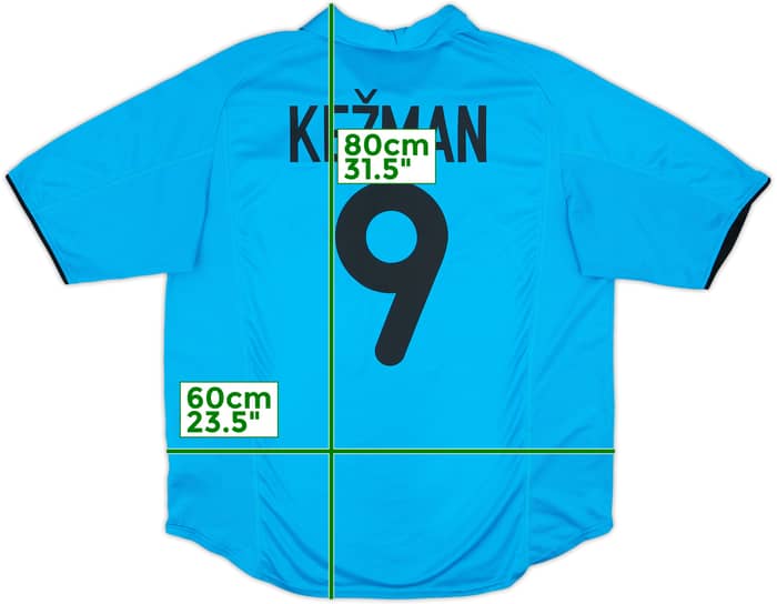 2001-02 PSV Camiseta Visitante Kezman #9 - 7/10 - (XL)