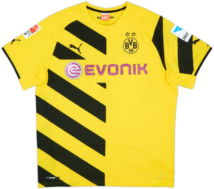 2014-15 Borussia Dortmund Home Shirt Kagawa #7 - 9/10 - (XL)