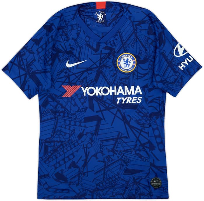 2019-20 Chelsea Home Shirt Pulisic #22 - 8/10 - (S)