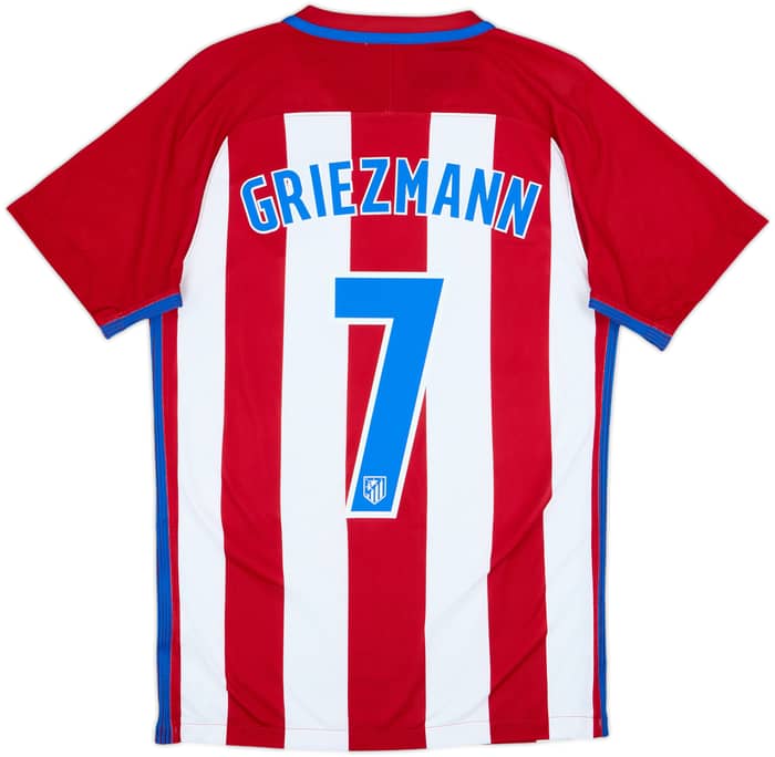 Camiseta auténtica de local del Atletico Madrid 2016-17 Griezmann #7 - 8/10 - (S)