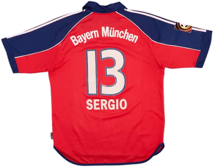 Camiseta de local del Bayern Munich 1999-01 Sergio #13 - 5/10 - (M)