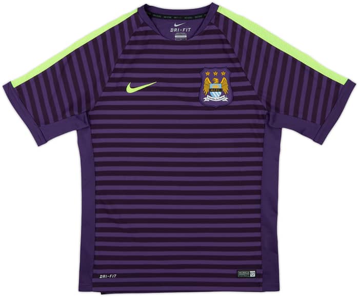2014-15 Manchester City Nike Training Shirt - 9/10 - (M)
