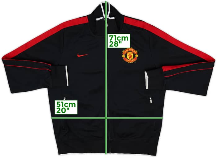 2012-13 Manchester United Nike N98 Track Jacket - 8/10 - (L)