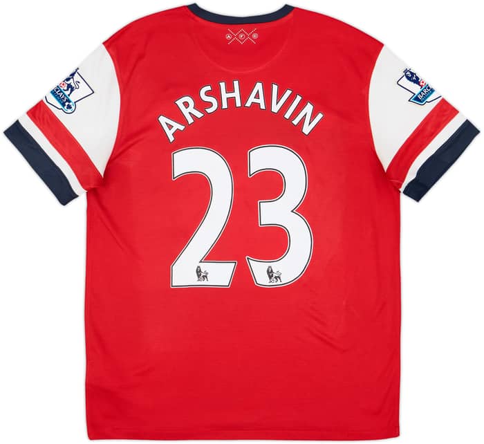 2012-14 Arsenal Home Shirt Arshavin #23 - 5/10 - (L)