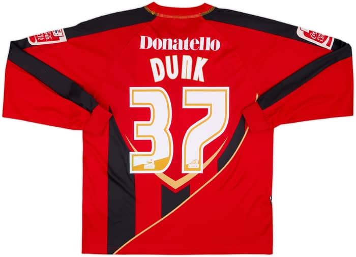 2009-11 Brighton Away L/S Shirt Dunk #37 - 7/10 - (M)