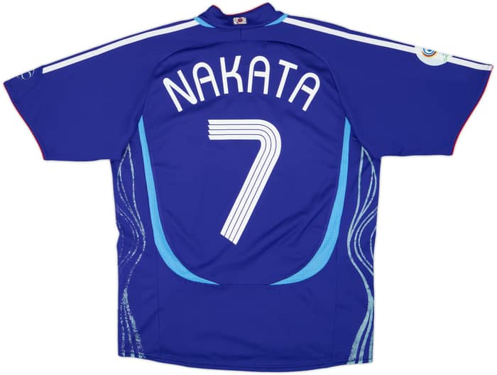 2006-08 Japan Home Shirt Nakata #7 - 6/10 - (S)