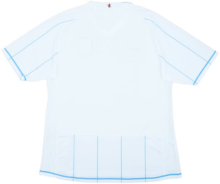 Camiseta de visitante versión jugador del Aston Villa 2007-08 (XL)
