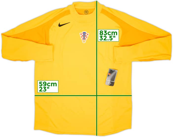 2004-05 Croatia Player Issue GK Shirt (XL)