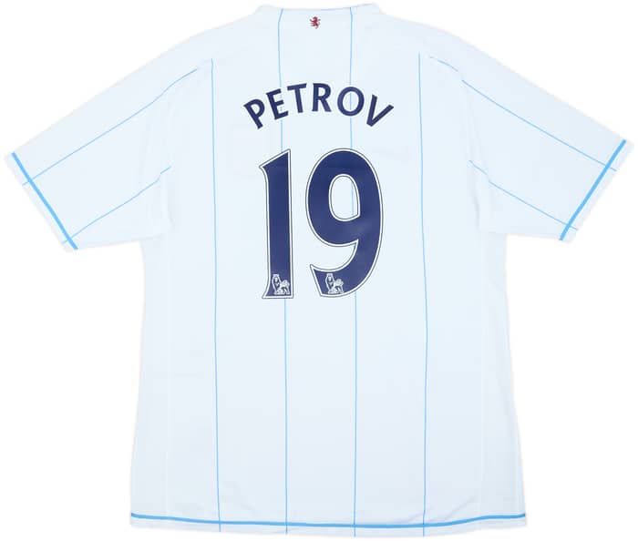 2007-08 Aston Villa Player Issue Away Shirt Petrov #19 (XL)