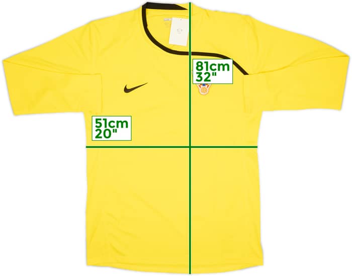 2008-10 Croatia Player Issue GK Shirt (XL)