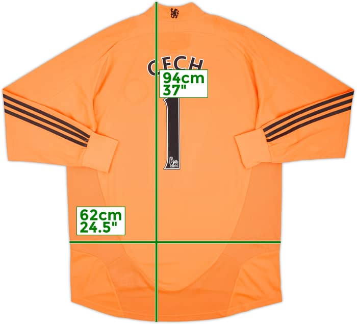 2008-09 Chelsea Player Issue GK Shirt Cech #1 (XL)