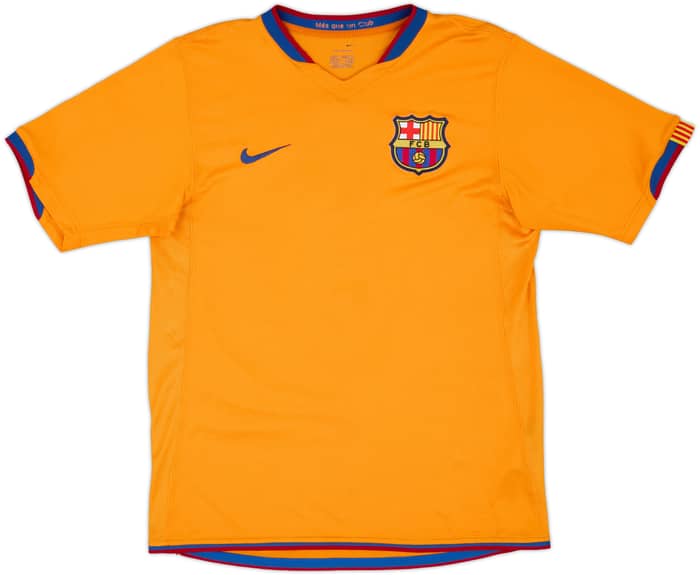 2006-08 Barcelona Away Shirt Ronaldinho #10 - 6/10 - (S)