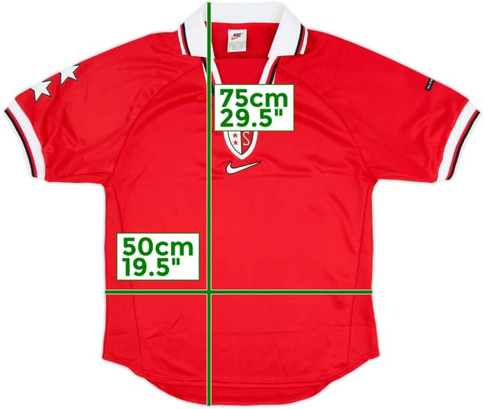 Camiseta de local del FC Sion 1997-98 - 9/10 - (S)