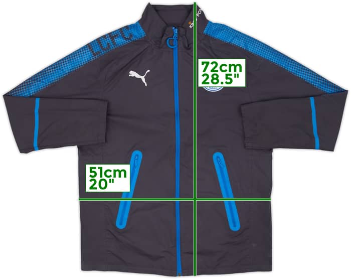 2017-18 Leicester Puma Track Jacket - 7/10 - (S)