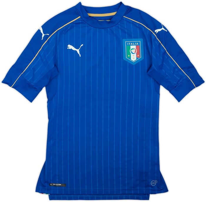 2016-17 Italy Player Issue Home Shirt (ACTV Fit) - 7/10 - (M)
