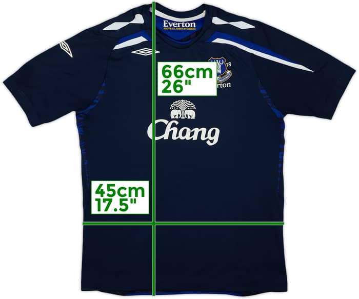 2007-08 Everton Third Shirt - 7/10 - (XL.Boys)