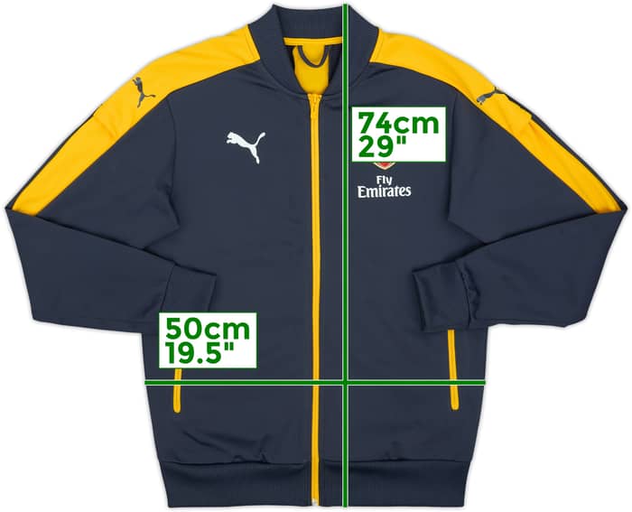 2016-17 Arsenal Puma Track Jacket - 9/10 - (S)