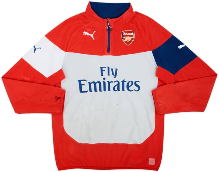 2014-15 Arsenal Puma 1/4 Zip Fleece Top - 7/10 - (M)