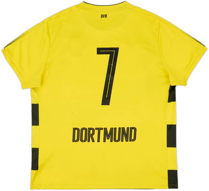 2017-18 Borussia Dortmund Home Shirt #7 - 5/10 - (3XL)