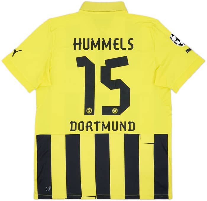 2012-13 Borussia Dortmund European Home Shirt Hummels #15 - 6/10 - (XL)