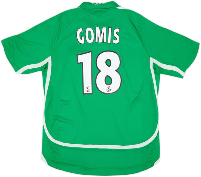 2006-07 Saint Etienne Home Shirt Gomis #18 - 7/10 - (L)