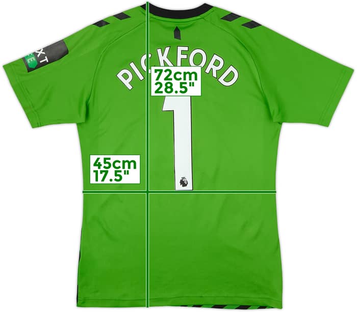 2022-23 Everton GK Shirt Pickford #1 - 7/10 - (S)