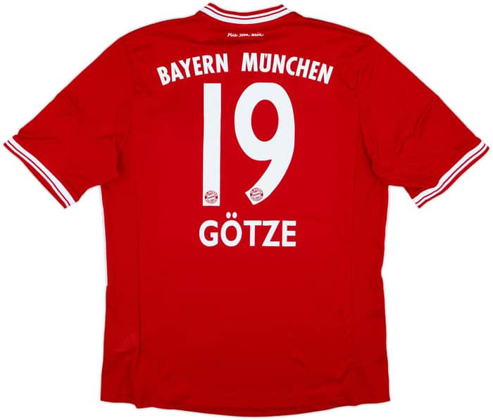 Camiseta de local del Bayern Munich 2013-14 Gotze #19 - 10/10 - (L)