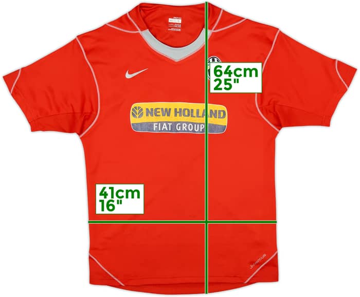 2007-08 Juventus Nike Camiseta de Entrenamiento - 6/10 - (L.Niños)