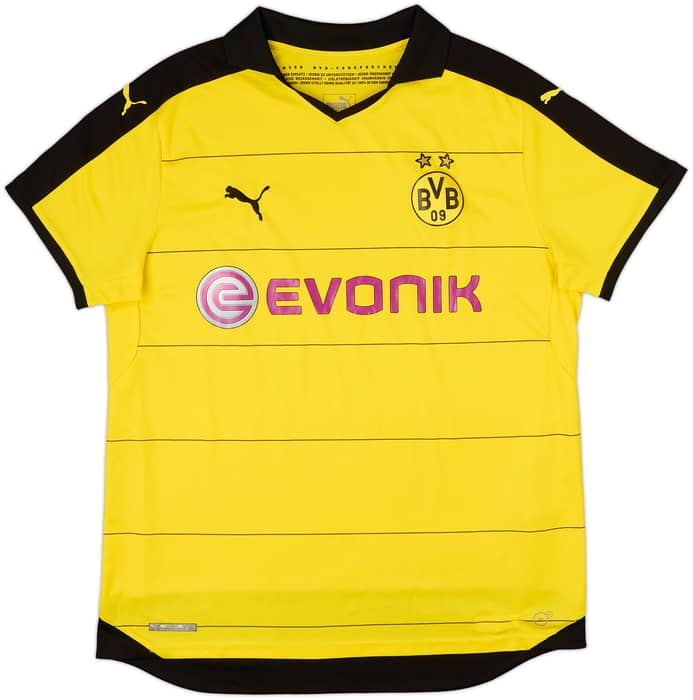 2015-16 Borussia Dortmund Home Shirt - 9/10 - (XL)