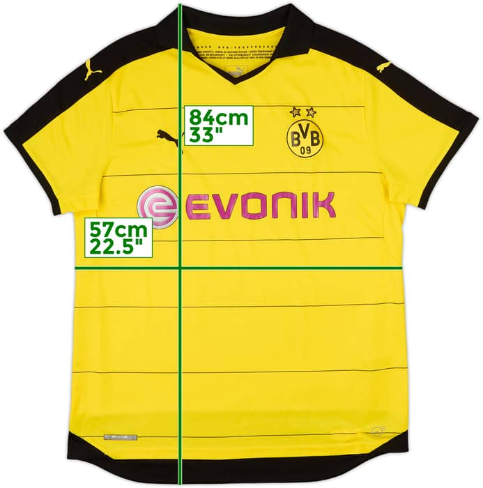 2015-16 Borussia Dortmund Home Shirt - 9/10 - (XL)