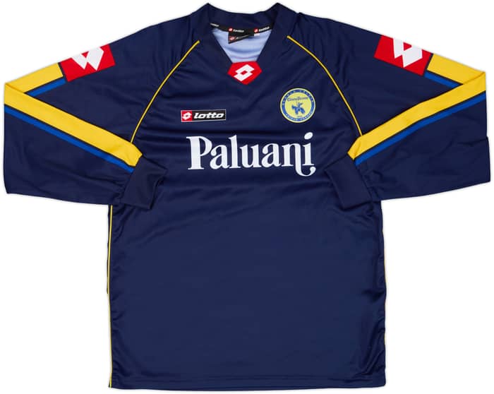 2004-05 Chievo Verona Lotto Training L/S Shirt - 8/10 - (L)