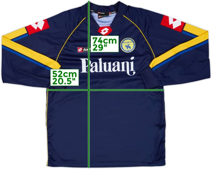 2004-05 Chievo Verona Lotto Training L/S Shirt - 8/10 - (L)