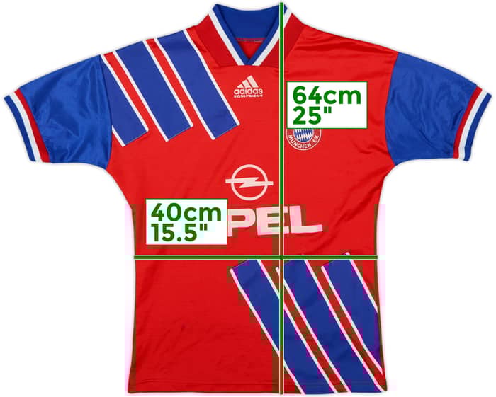 1993-95 Bayern Munich Home Shirt - 6/10 - (M.Boys)