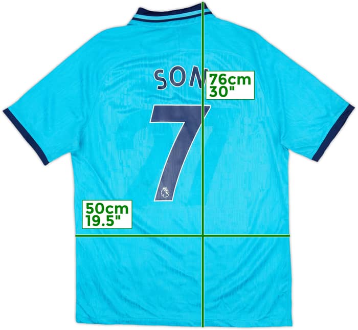 2019-20 Tottenham Third Shirt Son #7 - 5/10 - (L)