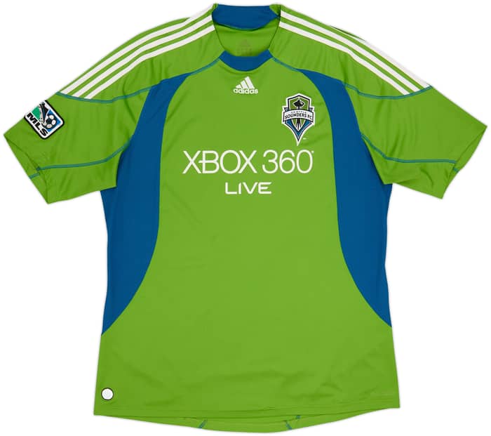 2009-10 Seattle Sounders Home Shirt Ljungberg #10 - 7/10 - (XXL)