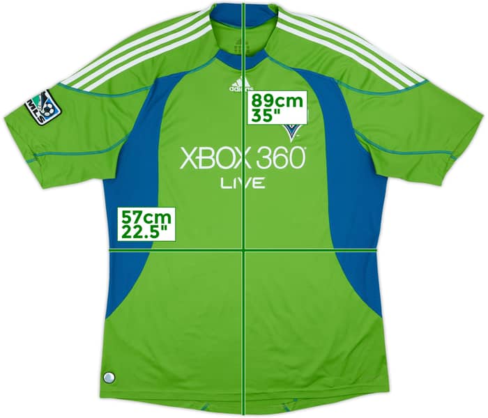 2009-10 Seattle Sounders Home Shirt Ljungberg #10 - 7/10 - (XXL)